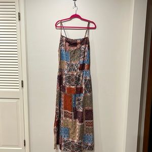 Earthbound silk bohemian dress